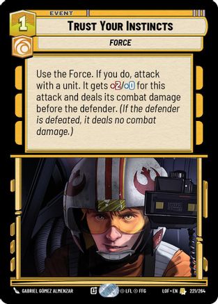 Trust Your Instincts (221/264) - LOTF - Rare