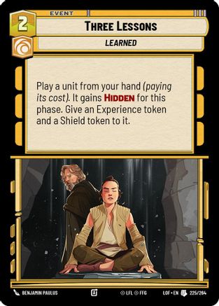 Three Lessons (225/264) - LOTF - Uncommon