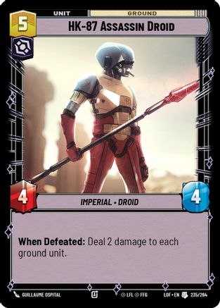 HK-87 Assassin Droid (235/264) - LOTF - Uncommon