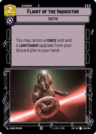 Flight of the Inquisitor (240/264) - LOTF - Uncommon