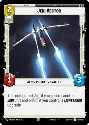 Jedi Vector (244/264) - LOTF - Uncommon