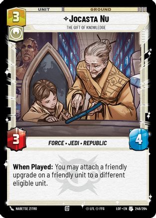 Jocasta Nu - The Gift of Knowledge (248/264) - LOTF - Uncommon