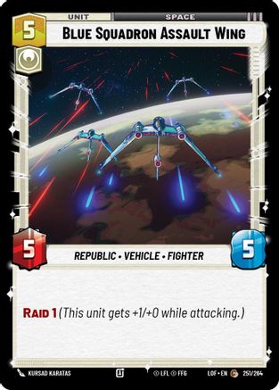 Blue Squadron Assault Wing (251/264) - LOTF - Common