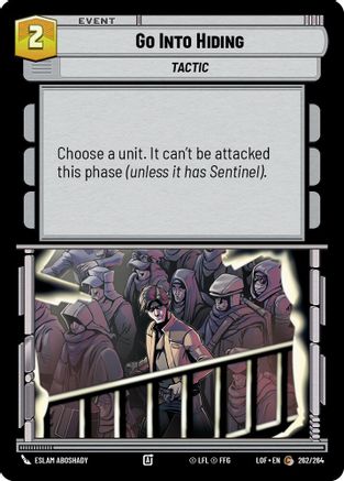 Go Into Hiding (262/264) - LOTF - Common