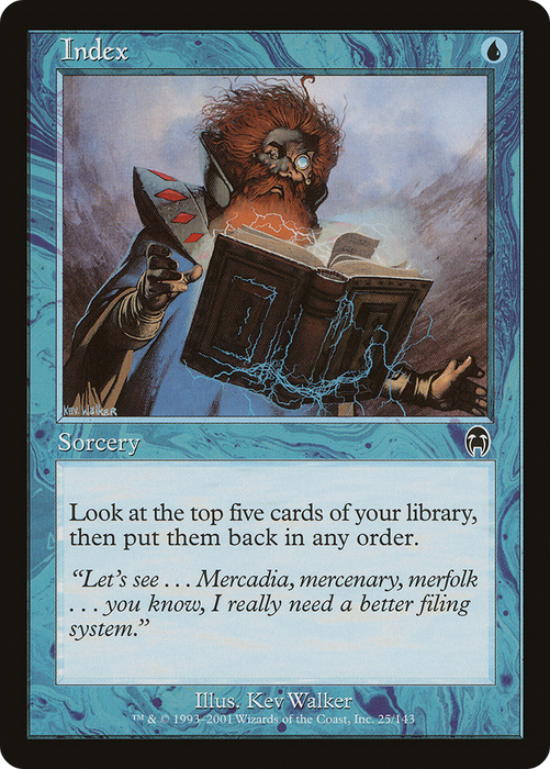 Index (APC-025) - common - Foil