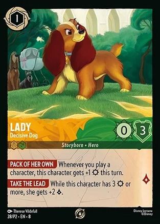 Lady - Decisive Dog (28/P2) - DLPC - Promo - Cold Foil