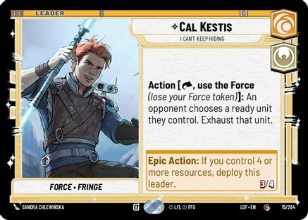 Cal Kestis - I Can't Keep Hiding (015/264) - LOTF - Common