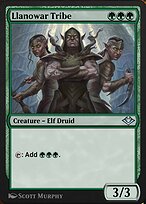 Llanowar Tribe (J21-598) - uncommon