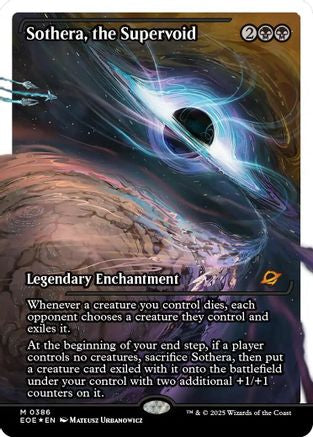 Sothera, the Supervoid (Fracture Foil) (EOE-386) - mythic - Foil