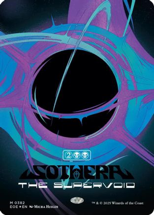 Sothera, the Supervoid (Singularity Foil) (EOE-382) - mythic - Foil