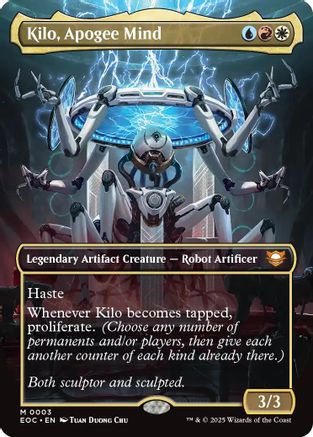Kilo, Apogee Mind (Borderless) (EOC-003) - mythic