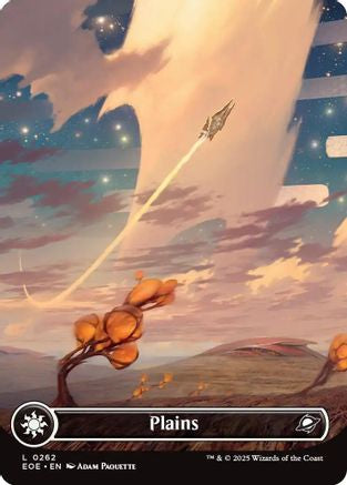 Plains (0262) (Borderless) (EOE-262) - land - Foil