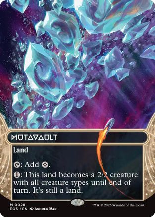Mutavault (0028) (Borderless) (EOS-028) - mythic