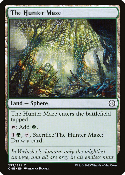 The Hunter Maze (ONE-253) - common - Foil
