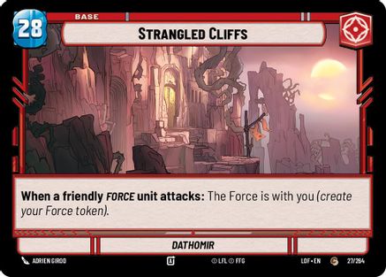 Strangled Cliffs // Force (027/264 // T03/T03) - LOTF - Common