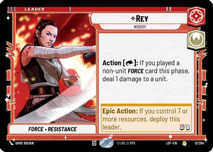 Rey - Nobody (012/264) - LOTF - Rare