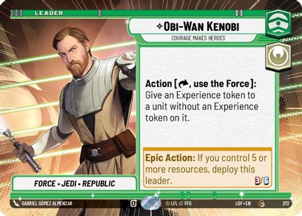 Obi-Wan Kenobi - Courage Makes Heroes (Hyperspace) (272) - LOTF - Common