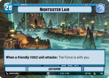 Nightsister Lair // Experience (Hyperspace) (284 // T01) - LOTF - Common