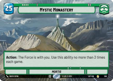 Mystic Monastery (Hyperspace) (286) - LOTF - Rare