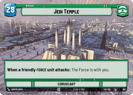 Jedi Temple // Force (Hyperspace) (287 // T04) - LOTF - Common