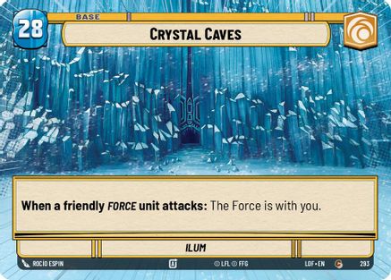 Crystal Caves // Shield (Hyperspace) (293 // T02) - LOTF - Common