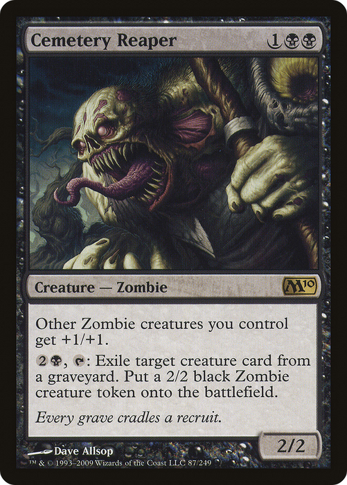 Cemetery Reaper (M10-087) - rare