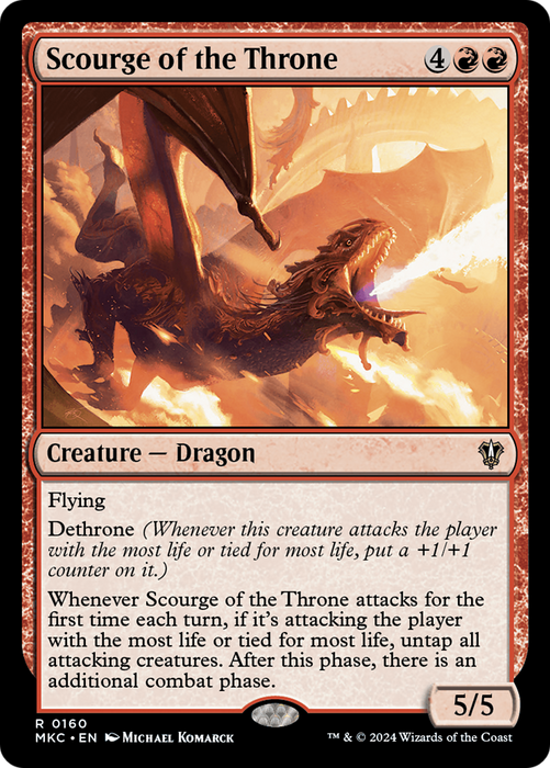 Scourge of the Throne (MKC-160) - rare
