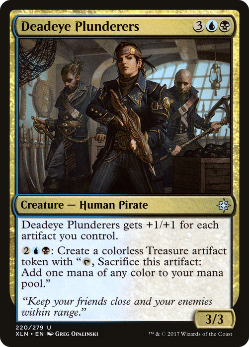 Deadeye Plunderers (XLN-220) - uncommon