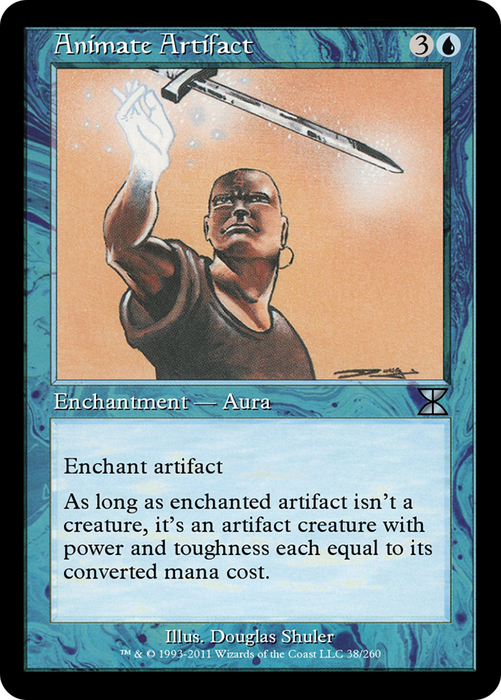 Animate Artifact (ME4-038) - uncommon - Foil