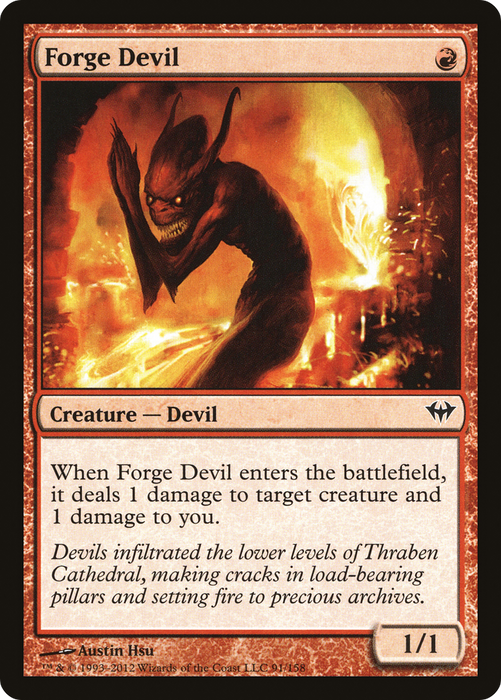 Forge Devil (DKA-091) - common