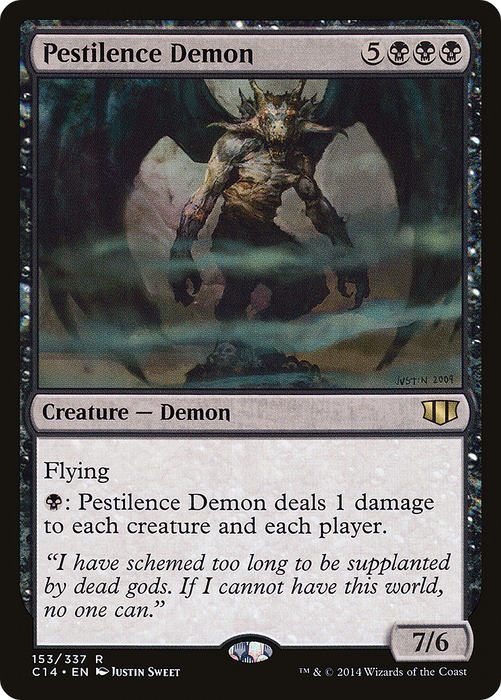 Pestilence Demon (C14-153) - rare