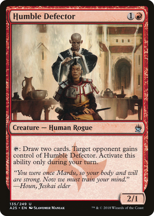 Humble Defector (A25-135) - uncommon - Foil