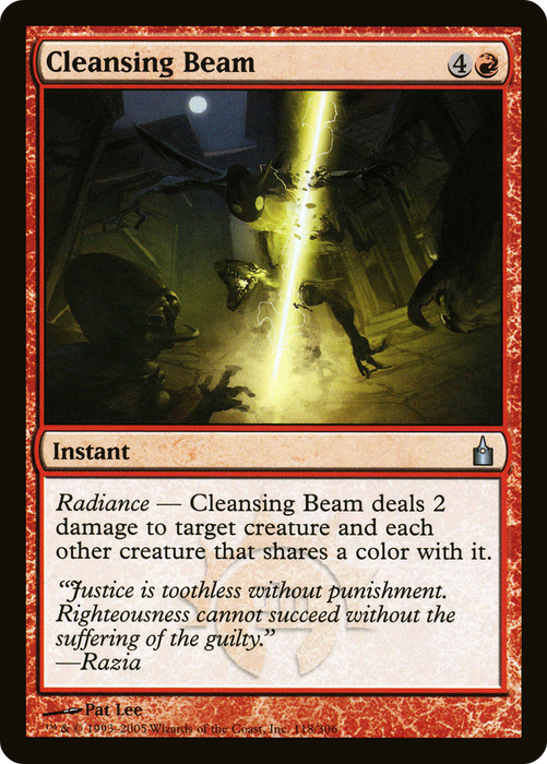 Cleansing Beam (RAV-118) - uncommon