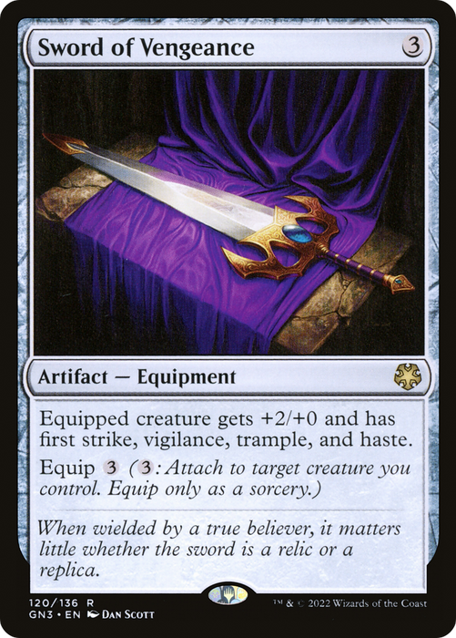 Sword of Vengeance (GN3-120) - rare