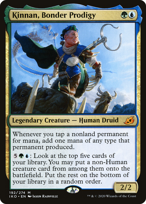 Kinnan, Bonder Prodigy (IKO-192) - mythic - Foil