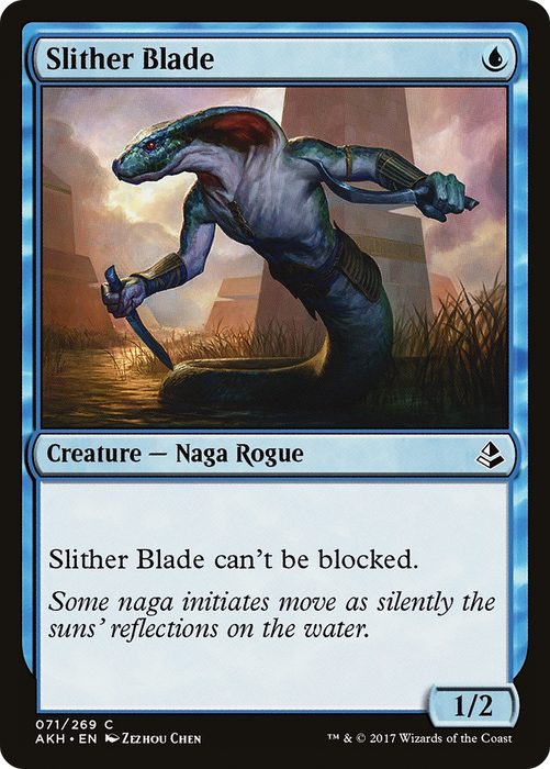 Slither Blade (AKH-071) - common - Foil