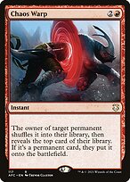 Chaos Warp (AFC-117) - rare