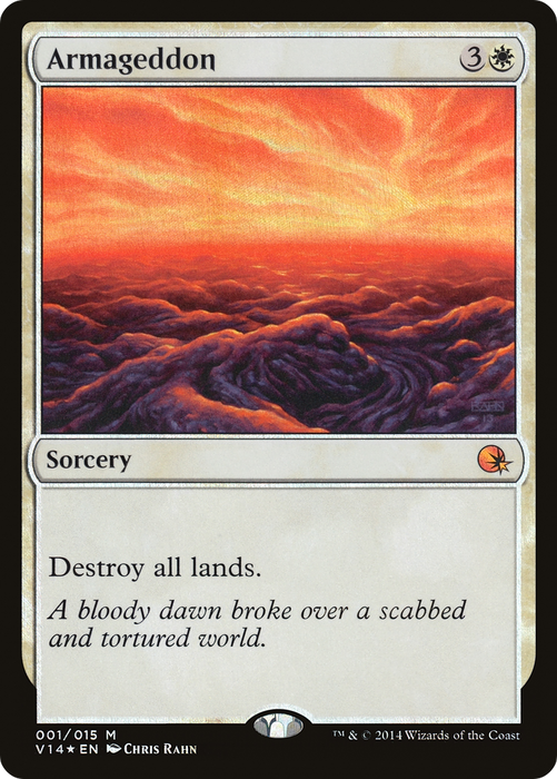 Armageddon (V14-001) - mythic - Foil