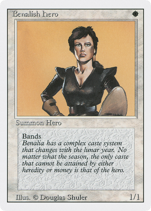 Benalish Hero (3ED-004) - common