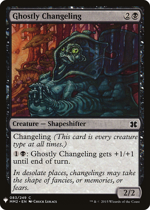 Ghostly Changeling (LIST-MM2-83) - common