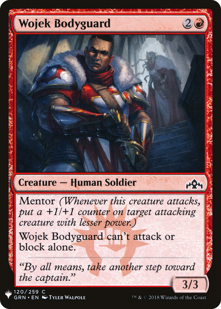 Wojek Bodyguard (LIST-GRN-120) - common