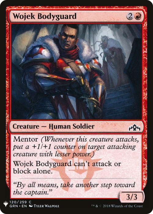 Wojek Bodyguard (LIST-GRN-120) - common