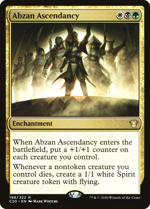 Abzan Ascendancy (C20-198) - rare