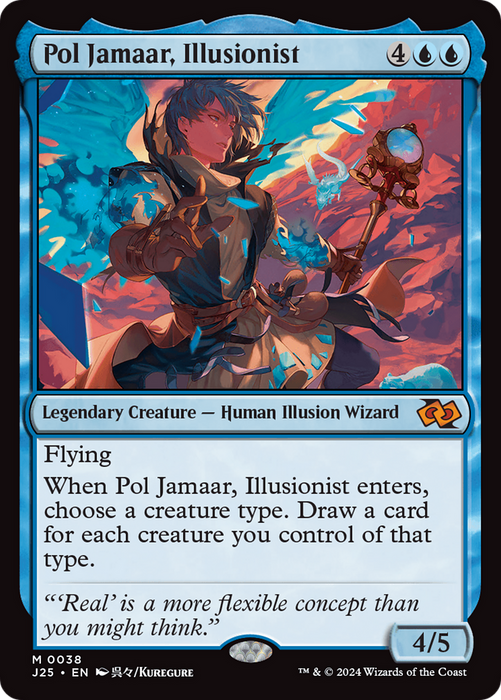 Pol Jamaar, Illusionist (J25-038) - mythic