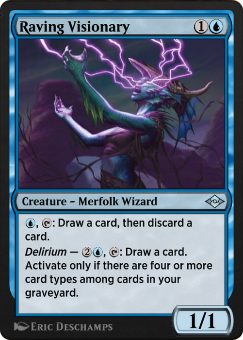 Raving Visionary (J21-234) - uncommon