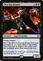 Cleaving Reaper (MEDIA-376★) - rare - Foil