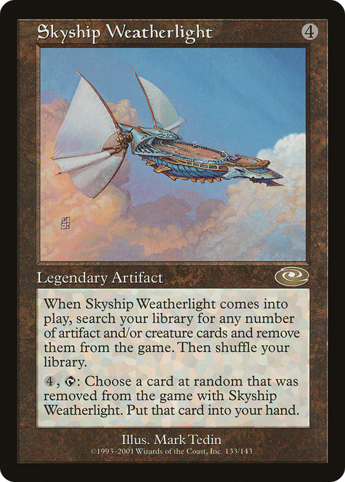 Skyship Weatherlight (PLS-133) - rare - Foil