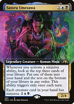 Satoru Umezawa (NEO-493) - rare: (Extended Art)