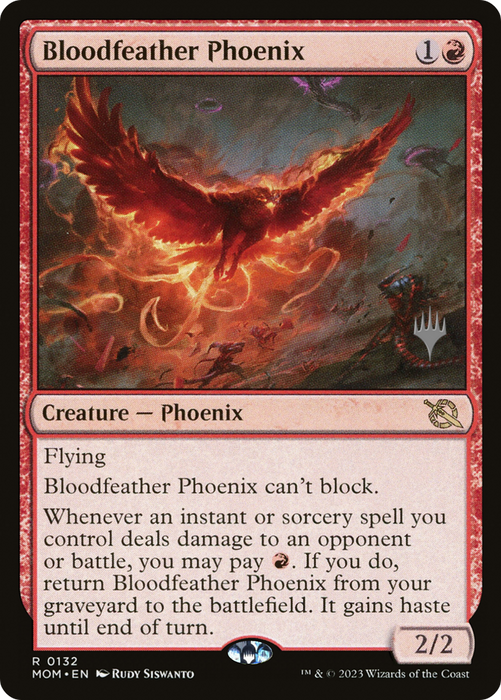 Bloodfeather Phoenix (PPMOM-132P) - rare