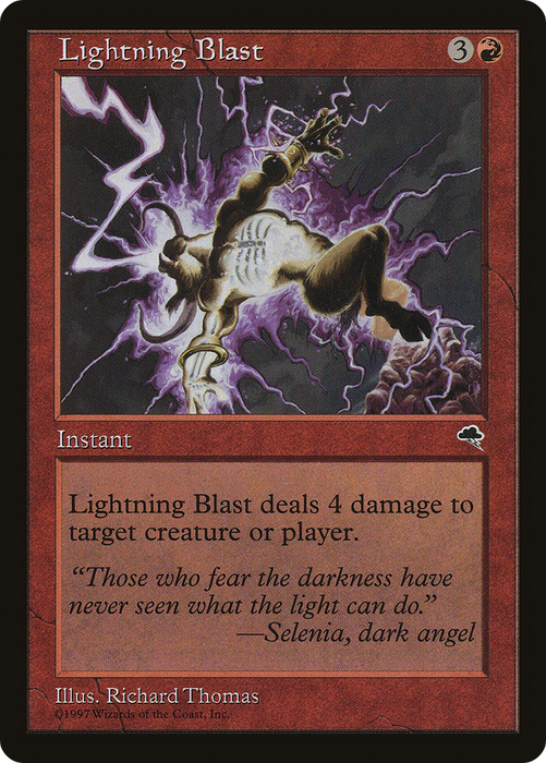 Lightning Blast (TMP-185) - common